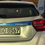 Mercedes-Benz A-Klasse mit car2go-Branding