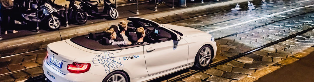 DriveNow BMW 2er Cabrio in Wien